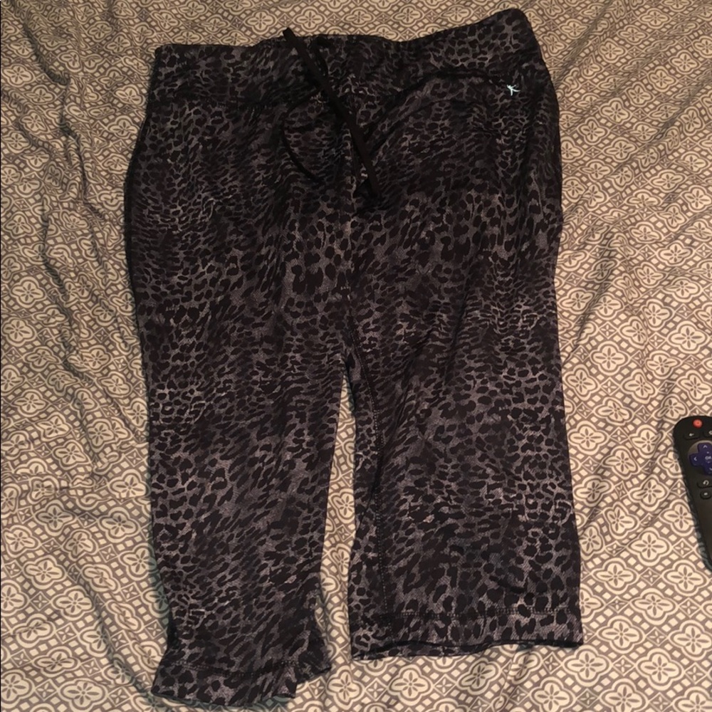 workout crop leggings